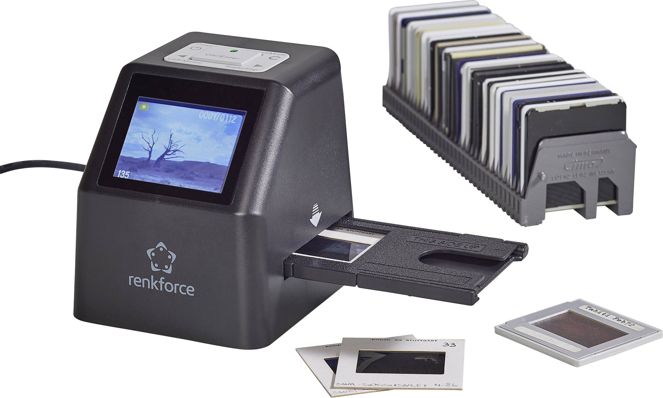 Renkforce - scanner pour photos et diapositives