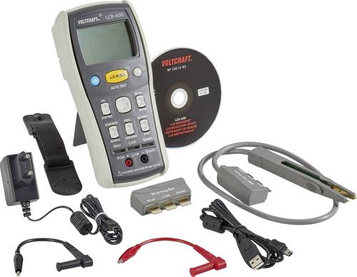 VOLTCRAFT LCR-400 Komponententester digital CAT I Anzeige
