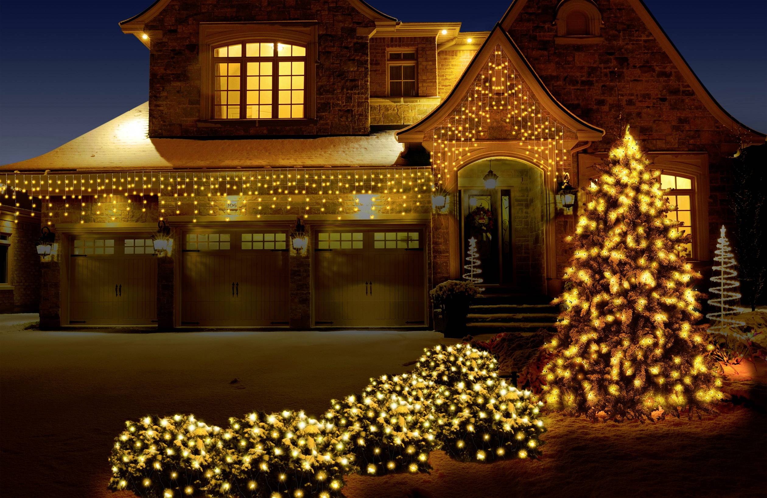 Weihnachtsbeleuchtung für Außen