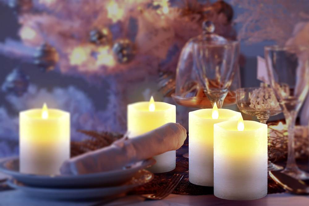 Polarlite LED-Kerze weiß