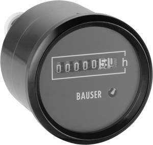 Bauser - DC-Betriebsstundenzähler rund