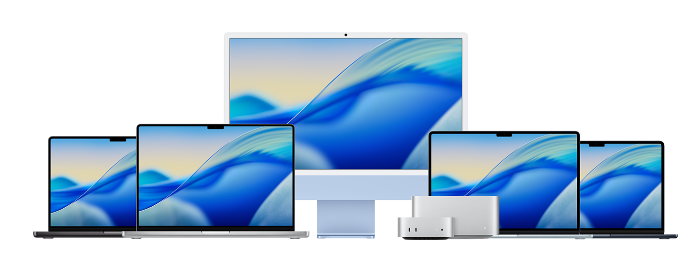 Bild verschiedener Mac Modelle