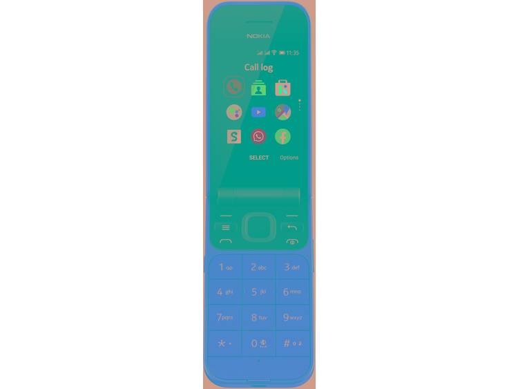 Nokia 2720 Flip Clamshell telefoon Rood