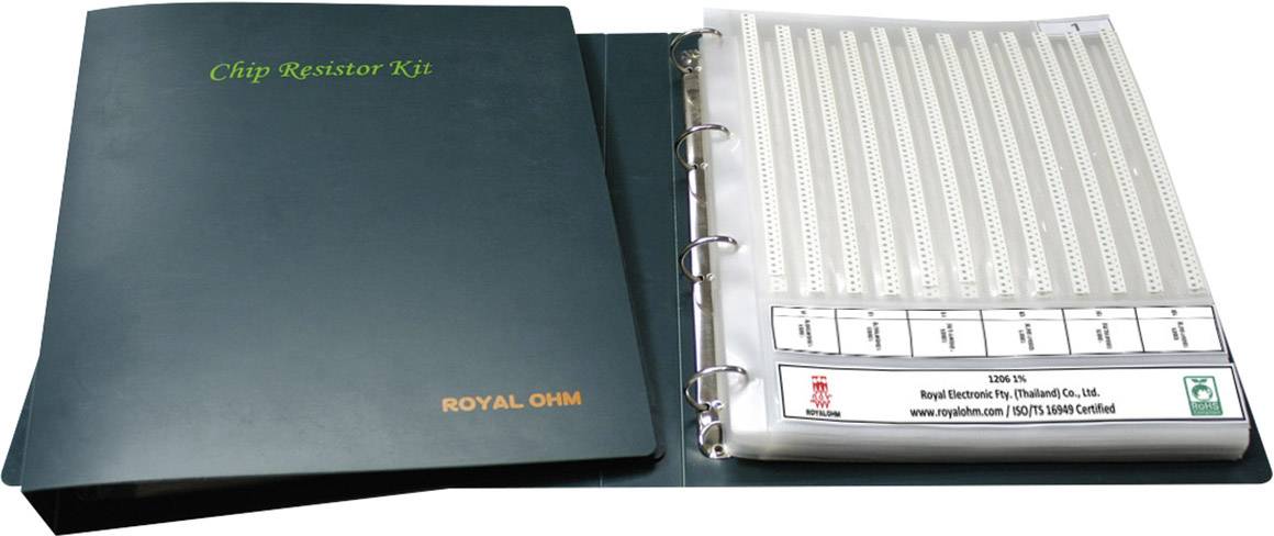 trucomponents TRU COMPONENTS TC-0603SAFE024KIT203 Thick Film weerstandassortiment SMD 0603 0.1 W 1 % 12100 stuk(s)
