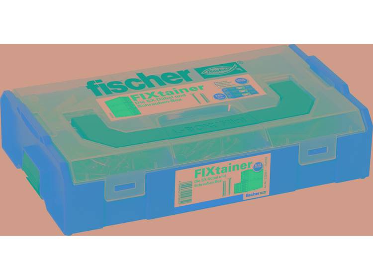 Fischer 532891 FIXtainer - de SX-pluggen- en schroevenbox 210 onderdelen