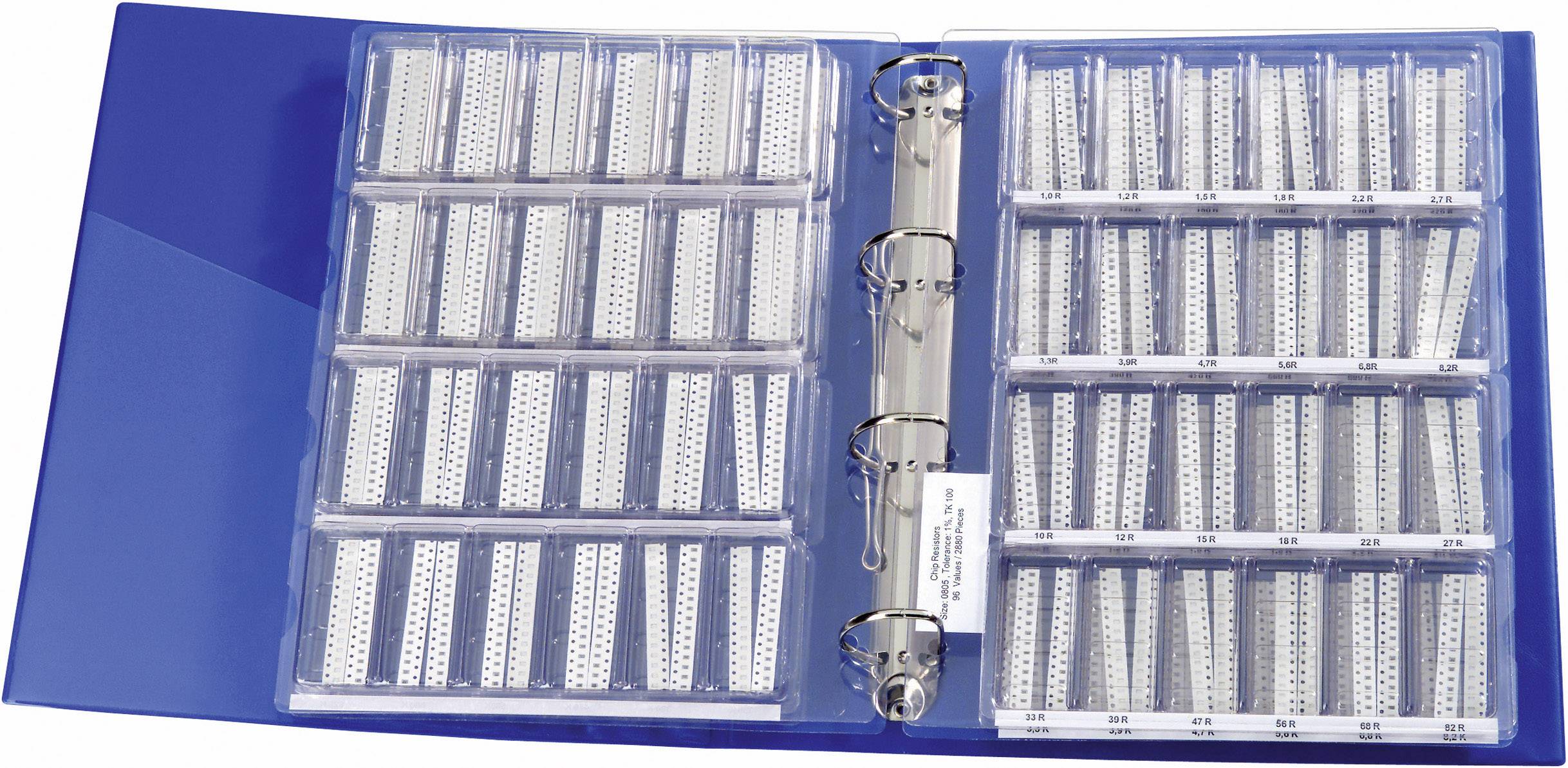 NOVA by Linecard Thick Film weerstandassortiment SMD 0805 1 % 30 stuk(s)