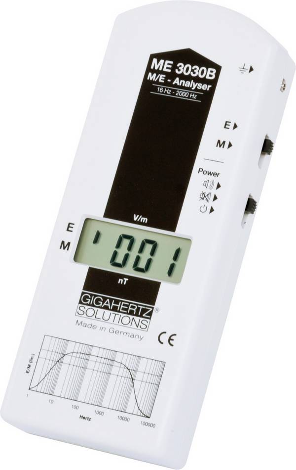 Gigahertz Solutions ME 3030B měřič nízkofrekvenčního (NF) elektrosmogu
