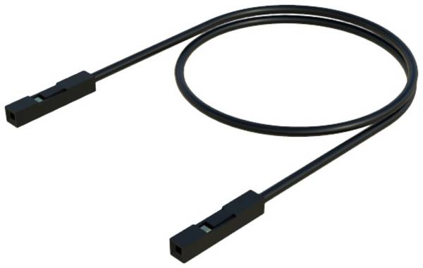 Hirschmann Test & Measurement MKL 0,64/25-0,25 měřicí kabel zásuvka 0,64 mm zásuvka 0,64 mm 25.00 cm černá 1 ks