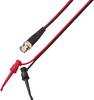 VOLTCRAFT BNC měřicí kabel 0.80 m černá, červená