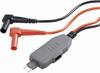 VOLTCRAFT MS-4S měřicí adaptér, mini plochá zástrčka - lamelová zástrčka 4 mm, černá, červená