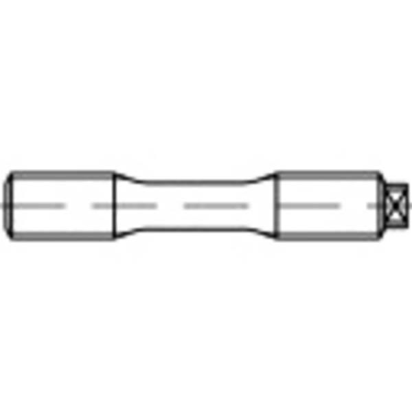 TOOLCRAFT  137575 tažný šroub M24 120 mm  DIN 2510     1 ks