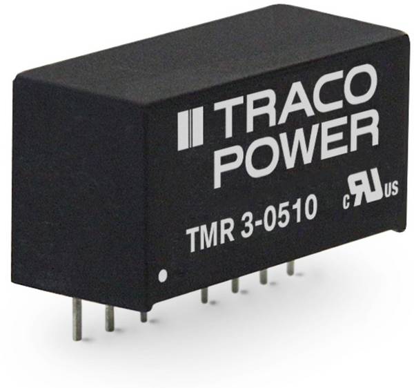 TracoPower TMR 3-0511 DC/DC měnič napětí do DPS 5 V/DC 5 V/DC 600 mA 3 W Počet výstupů: 1 x Obsah 1 ks
