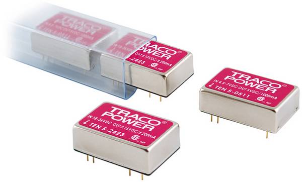 TracoPower TEN 5-0522 DC/DC měnič napětí do DPS 5 V/DC 12 V/DC, -12 V/DC 250 mA 6 W Počet výstupů: 2 x Obsah 1 ks