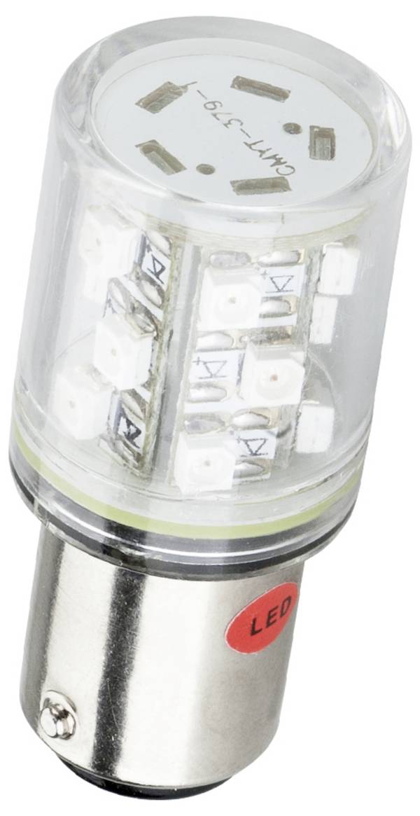 Barthelme 52190215 LED žárovka bílá BA15d 24 V/DC, 24 V/AC 42 lm