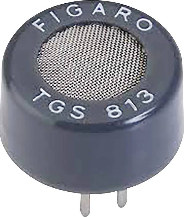 Figaro senzor plynu TGS-813 Druh plynu: butan, metan, propan, alkohol, vodík (Ø x v) 17 mm x 10 mm