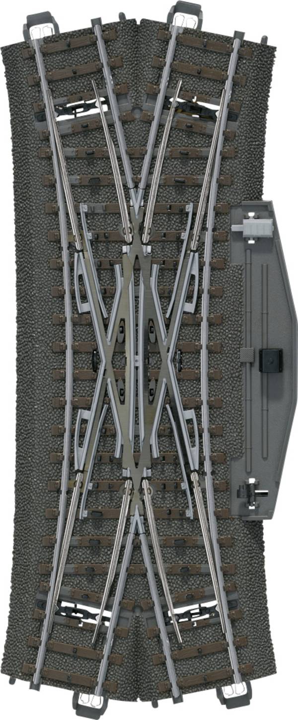 C-kolej H0 Märklin (s uložením) 24624 dvojitá křižovatková výhybka 188.3 mm