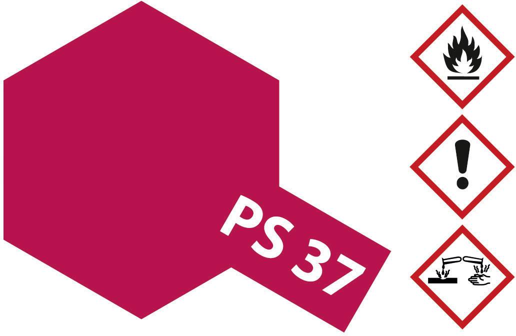 Trojúhelníkový symbol nebezpečné látky s červeným okrajem a bílým pozadím: nahoře symbol plamene, uprostřed vykřičník, dole symbol leptavé látky.