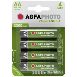 AgfaPhoto HR06 akumulátor AA, Ni-MH, 2300 mAh, 1.2 V, 4 ks