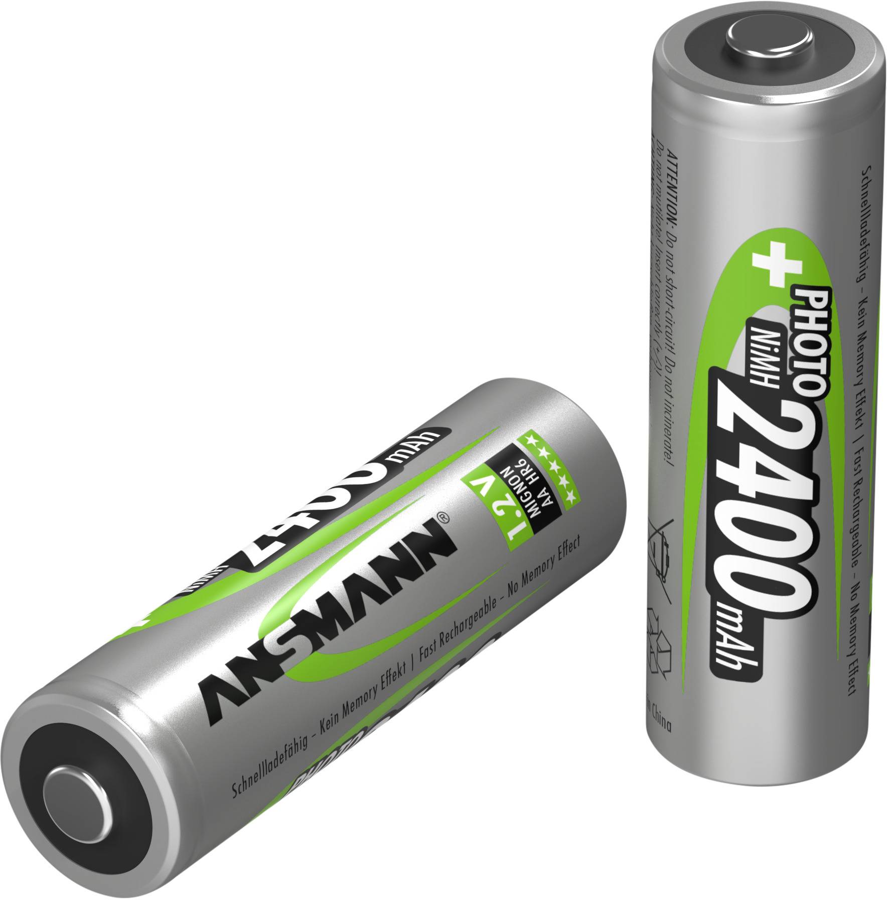 Ansmann 1322-0000-510 akumulátor AA, Ni-MH, 2400 mAh, 1.2 V, 6 ks-2