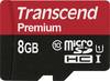 Transcend Premium paměťová karta microSDHC Industrial 8 GB Class 10, UHS-I