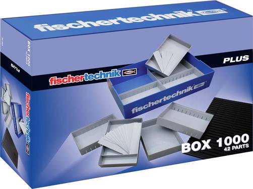 fischertechnik 30383 PLUS Box 1000 experimentální experimentální box , od 7 let, Box
