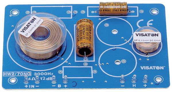 Visaton HW 2/70 NG - 4 Ohm 2pásmová vyhybka 4 Ω