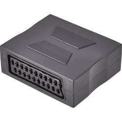 SCART rozbočovač pro TV SpeaKa Professional SP-1300840, 0.00 m, černá