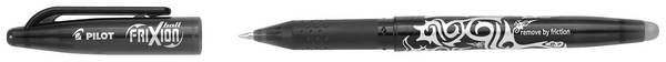Pilot inkoustové kuličkové pero FriXion Ball 0.4 mm černá 2260001 N/A 1 ks