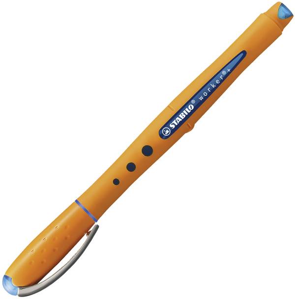 STABILO inkoustové kuličkové pero worker+ medium 0.5 mm modrá 2018/41 1 ks