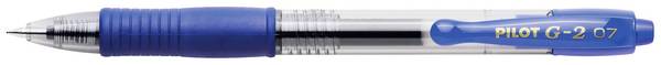Pilot gelové inkoustové kuličkové pero G-2 modrá 0.4 mm