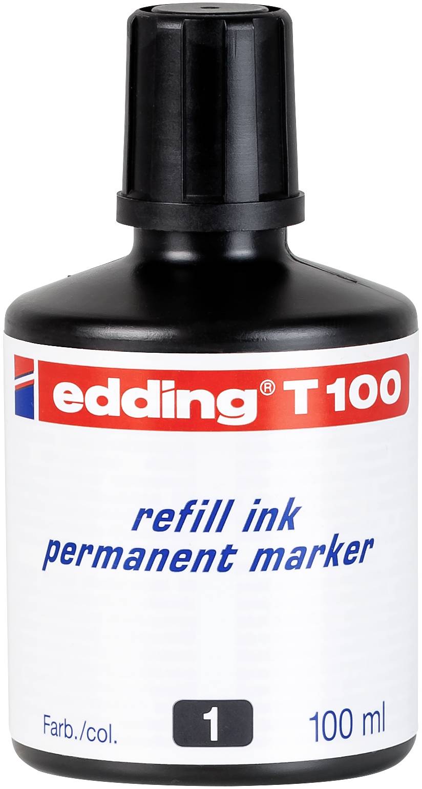 Edding inkoust do popisovače černá 100 ml 4-T100001