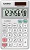 Casio SL-305 Eco kapesní kalkulačka, displej (počet míst) 8, na baterii, stříbrná