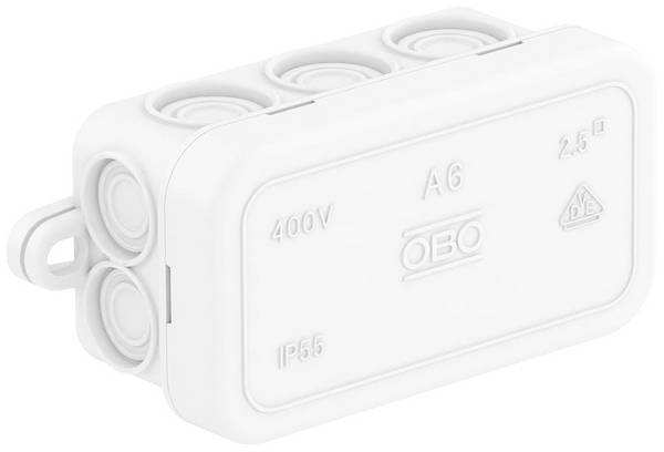 OBO Bettermann 2000005 rozbočovací krabice  (d x š x v) 80 x 43 x 34 mm čistě bílá (RAL 9010) IP55 1 ks