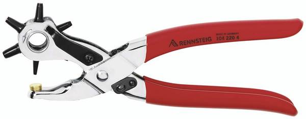 Rennsteig Werkzeuge 104 220 4 děrovací kleště otočné  2 mm, 2.5 mm, 3 mm, 3.5 mm, 4 mm, 5 mm 240 mm 1 ks
