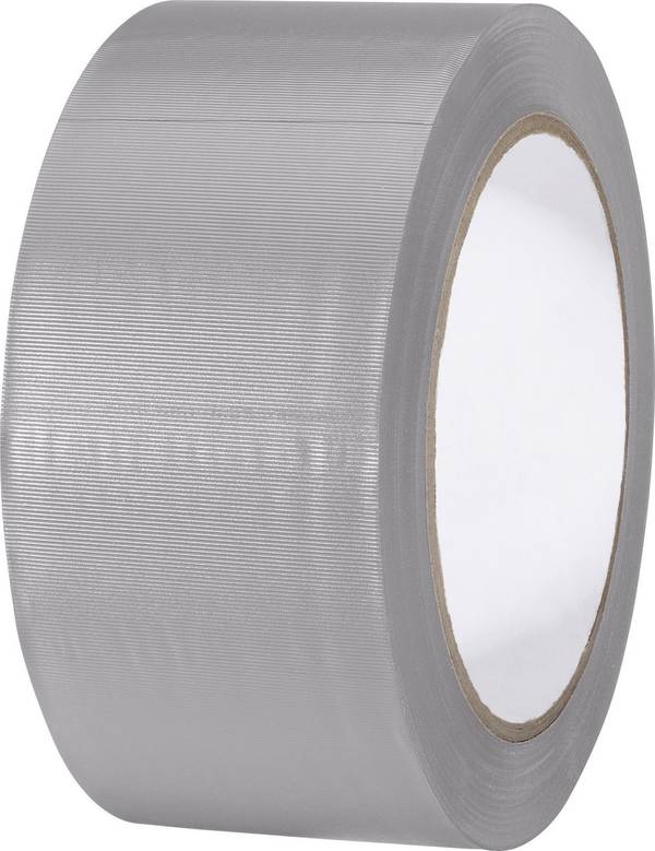 TOOLCRAFT 832450GR-C 832450GR-C PVC tape  šedá (d x š) 33 m x 50 mm 1 ks