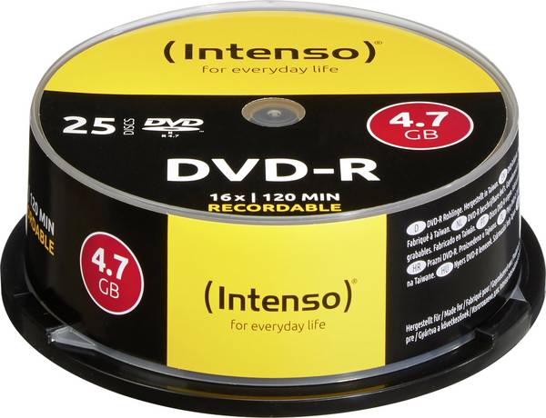 Intenso 4101154 DVD-R 4.7 GB 25 ks vřeteno