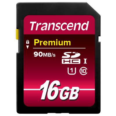 Paměťová karta od Transcendu s kapacitou 16 GB, podporující rychlosti až 90 MB/s. Vhodná pro zařízení kompatibilní s SDHC.