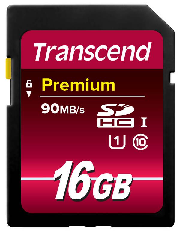 Transcend Premium 400 karta SDHC 16 GB Class 10, UHS-I