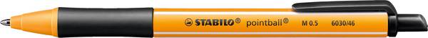 STABILO pointball 6030/46 kuličkové pero 0.5 mm Barva písma: černá 1 ks