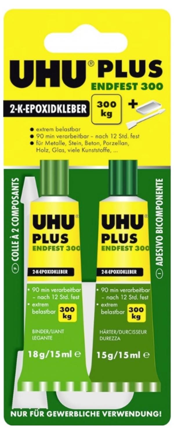 UHU Plus Endfest 300 dvousložkové lepidlo 45640 33 g