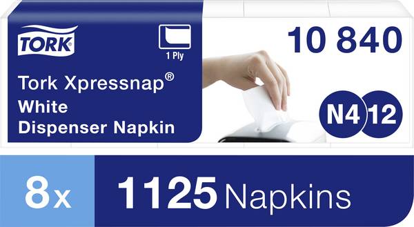 TORK Xpressnap® papírový ubrousek 10840 9000 ks