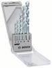 Bosch Accessories 1609200228 tvrdý kov sada spirálového vrtáku na kámen 5dílná 4 mm, 5 mm, 6 mm, 8 mm, 10 mm válcová stopka 1 sada