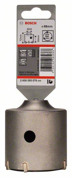 Bosch děrovka, průměr 68 mm, vhodná pro dřevo a kov, připojovací šroub M16, obrázek zobrazuje design obalu.