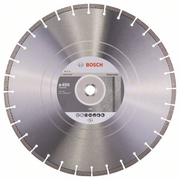 Bosch Accessories 2608602546 Bosch Power Tools diamantový řezný kotouč Průměr 450 mm Ø otvoru 25.40 mm beton 1 ks