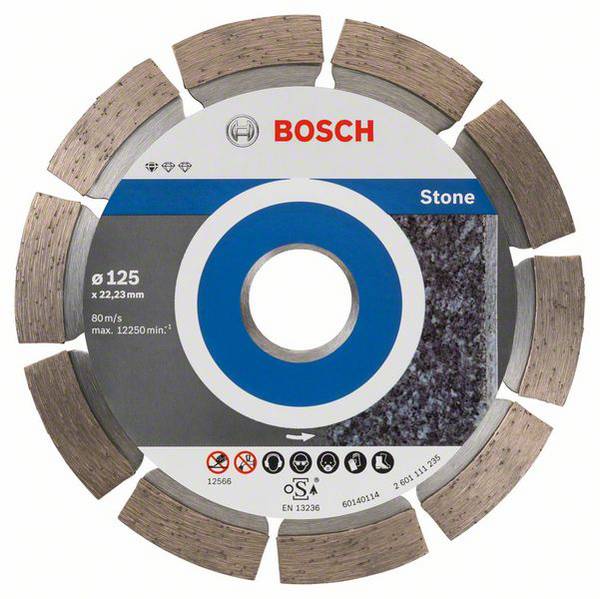 Bosch Accessories 2608603236 2608603236 diamantový řezný kotouč Průměr 125 mm Ø otvoru 22.23 mm kámen 10 ks