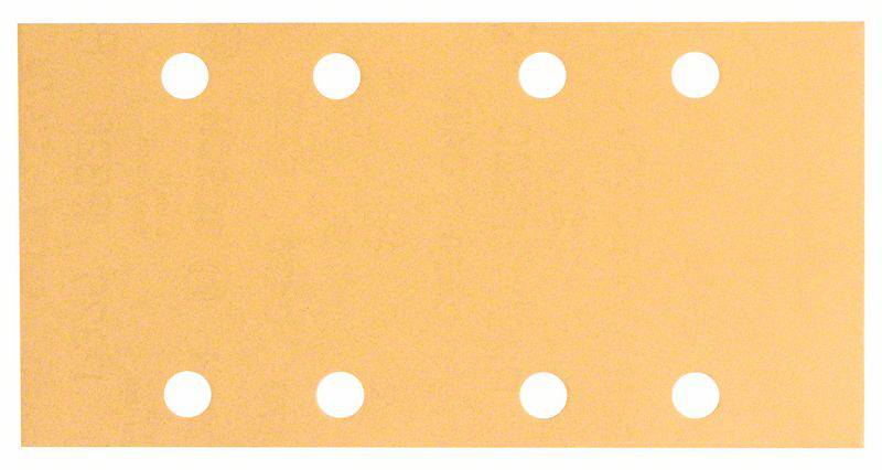 Bosch Accessories 2608605899 brusný papír na suchý zip, s otvory Zrnitost 320 (d x š) 186 mm x 93 mm 10 ks