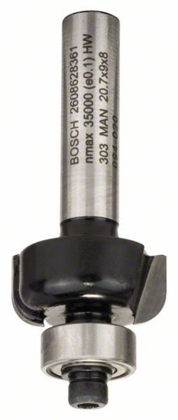 Bosch Accessories 2608628361 dlabací fréza, tvrdokov, Délka 53 mm, Vnější Ø 20.7 mm, Ø hřídele 8 mm