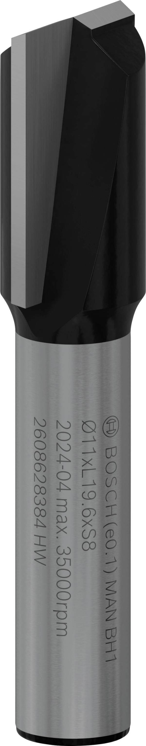 Bosch Accessories 2608628384 drážkovací fréza, tvrdokov, Délka 51 mm, Vnější Ø 11 mm, Ø hřídele 8 mm