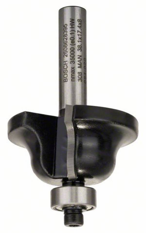 Bosch Accessories 2608628395 profilová fréza, tvrdokov, Délka 61 mm, Ø hřídele 8 mm