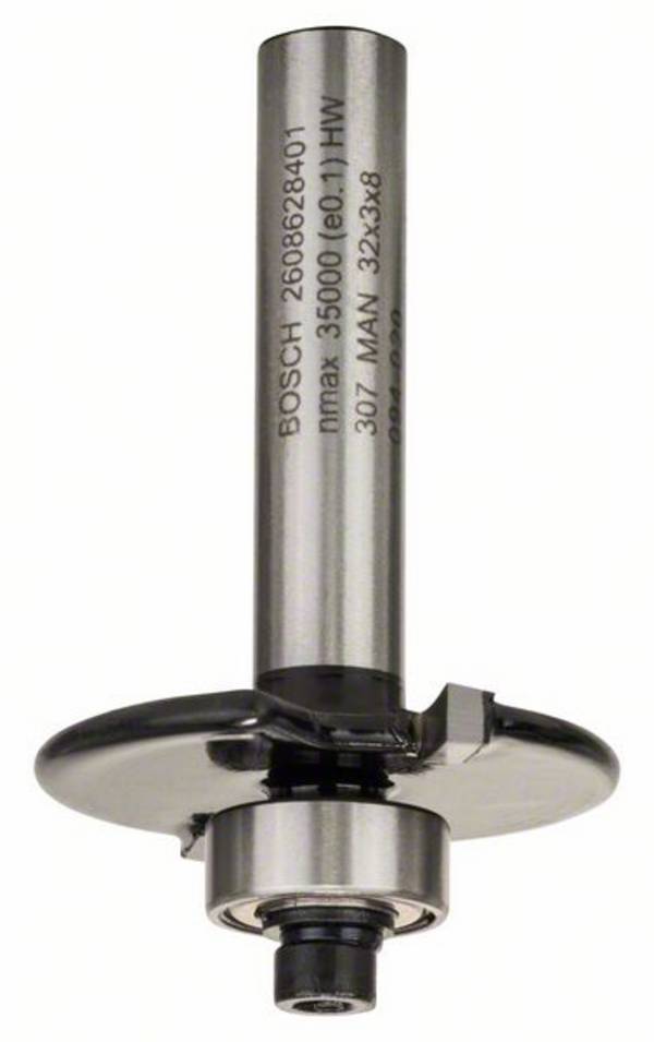 Bosch Accessories 2608628401 drážkovací fréza, tvrdokov, Délka 51 mm, Vnější Ø 32 mm, Ø hřídele 8 mm